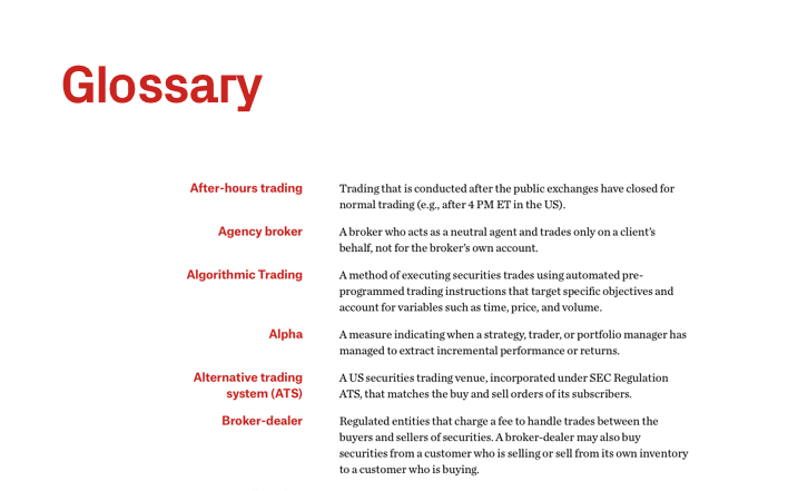 Glossary